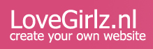 LoveGirlz.nl meld je snel aan maak je eigen website!